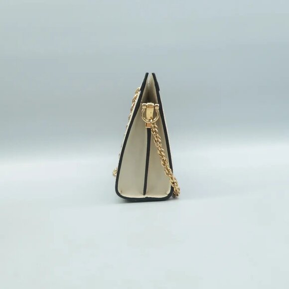 100% Authentic GUCCI Ophidia Chain Brown Flora Canvas Shoulder Bag - Picture 4 of 12